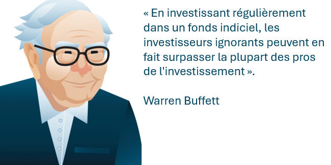 L'opinion de Warren Buffett sur les ETF.